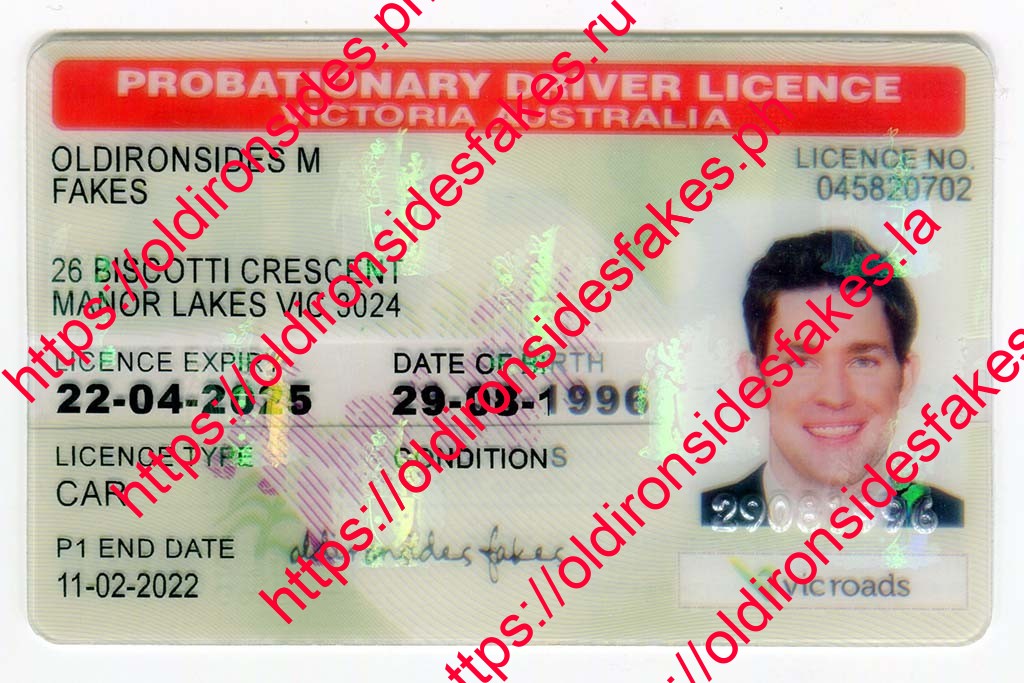 Fake Id Victorian Drivers License